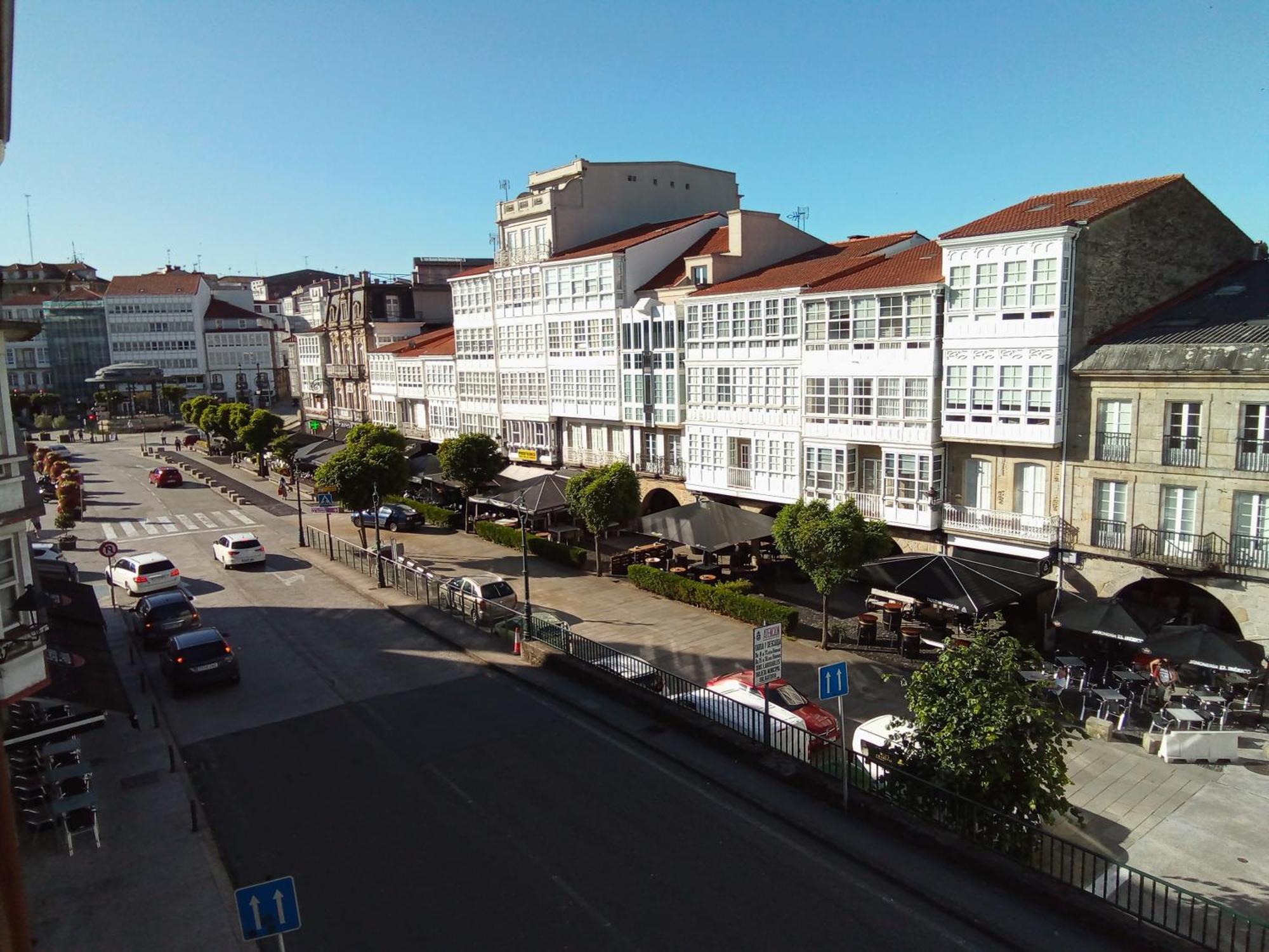 Pension La Plaza Betanzos Ngoại thất bức ảnh